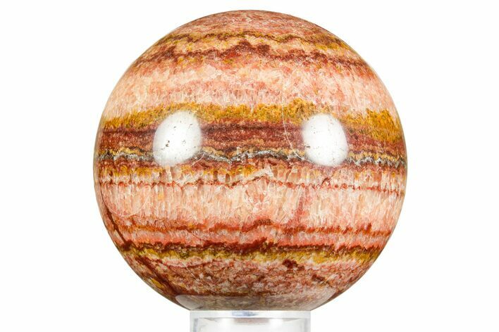 Polished Rainbow Onyx Stone Sphere - Arizona #371233